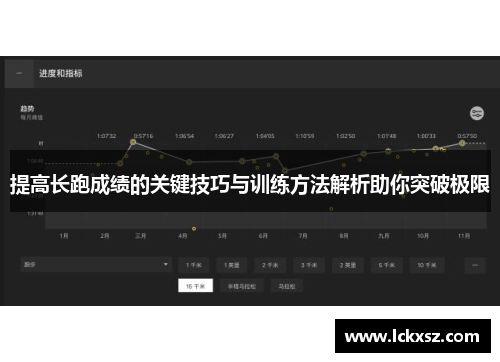 提高长跑成绩的关键技巧与训练方法解析助你突破极限